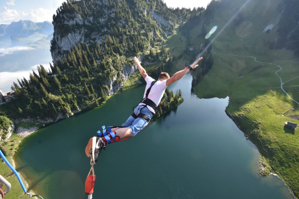 Bungee w Szwajcarii