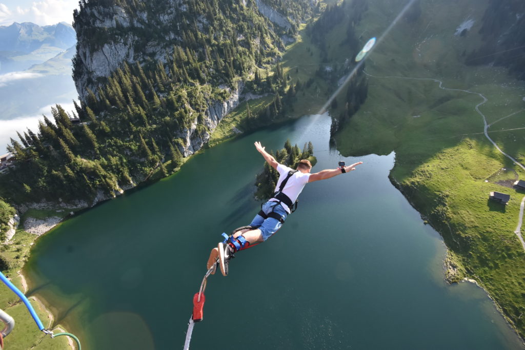 Bungee w Szwajcarii