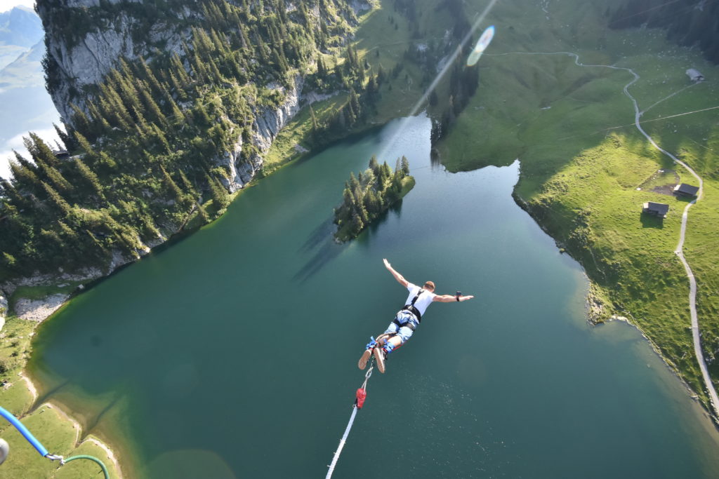 Bungee w Szwajcarii
