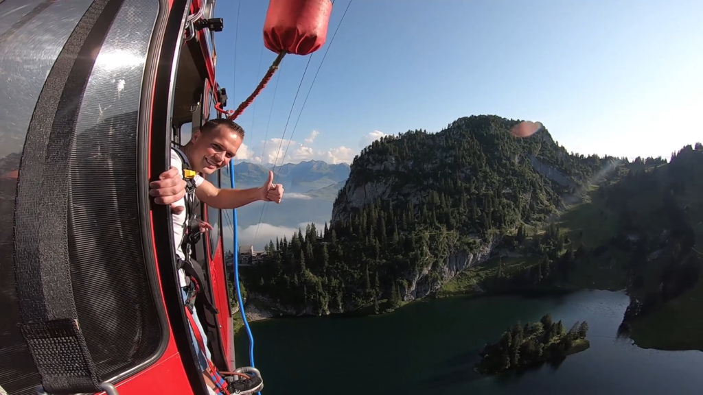 Bungee w Szwajcarii