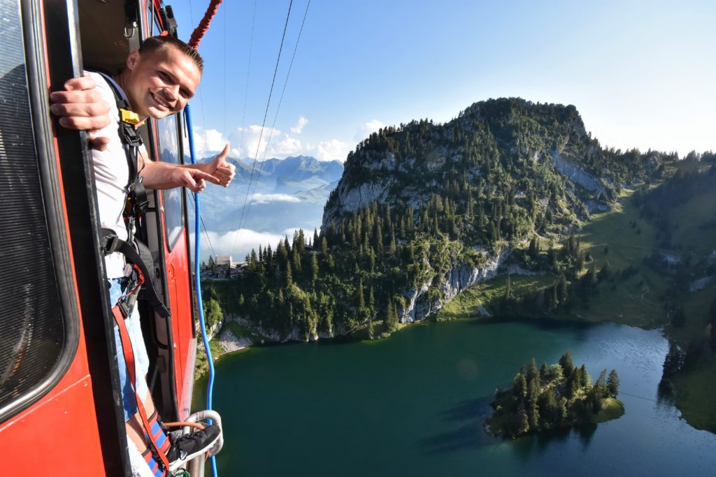 Bungee w Szwajcarii