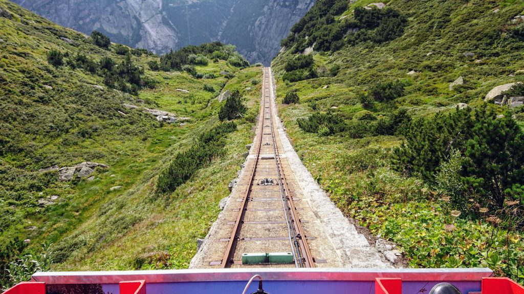 Gelmerbahn, kolejka, Szwajcaria