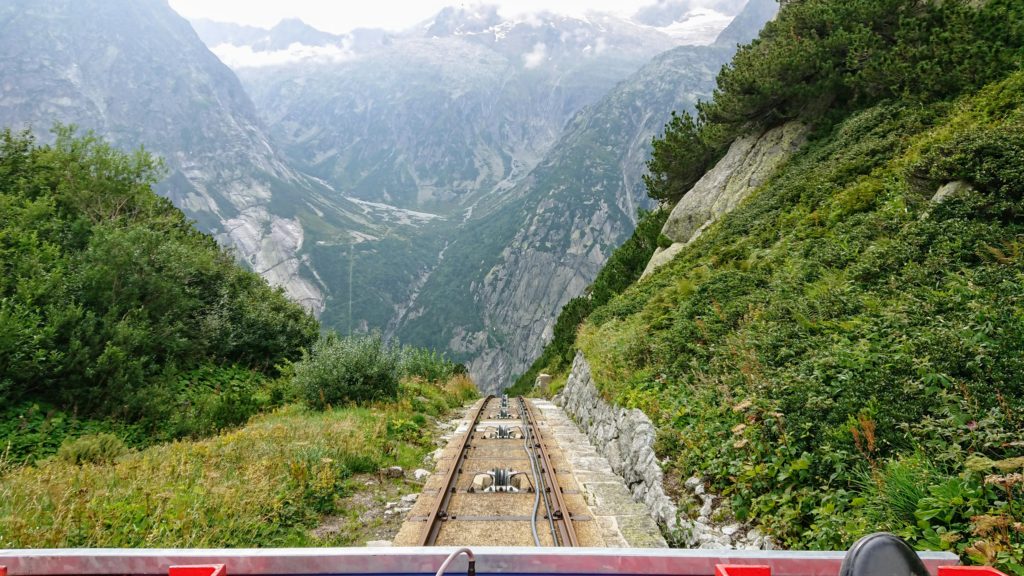 Gelmerbahn, kolejka, Szwajcaria
