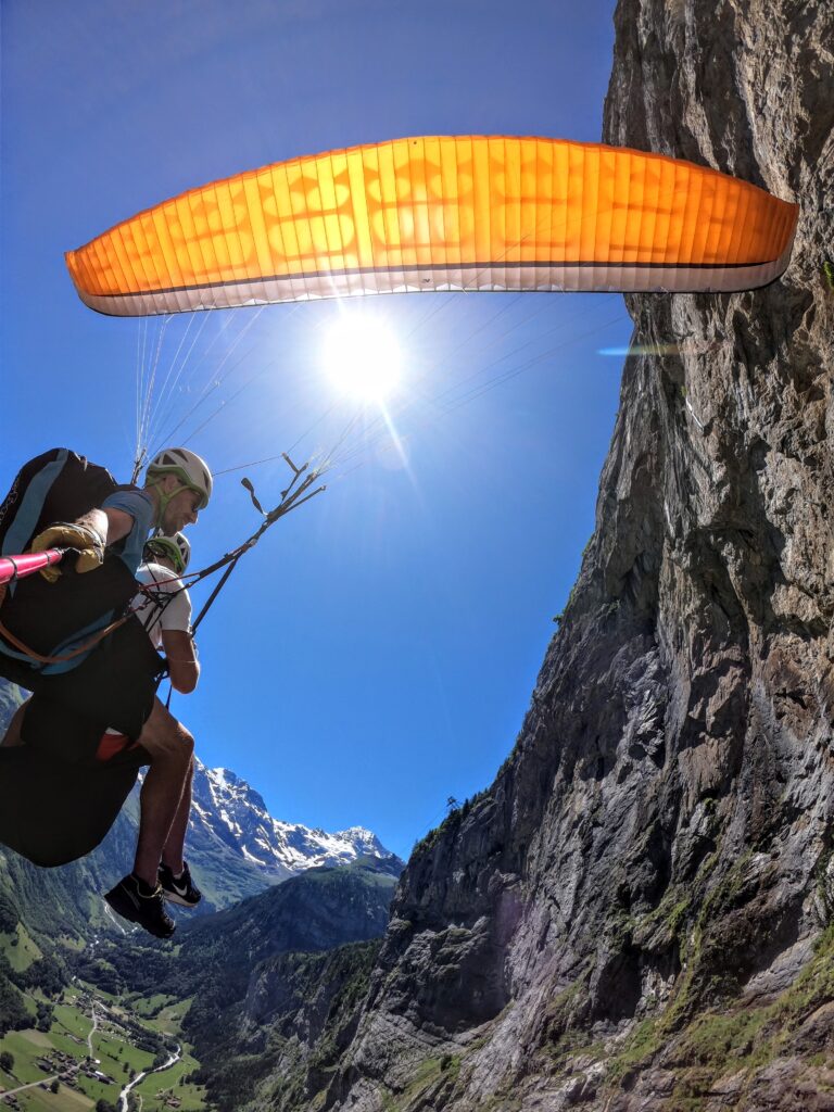 Paragliding Switzerland Lauterbrunnen