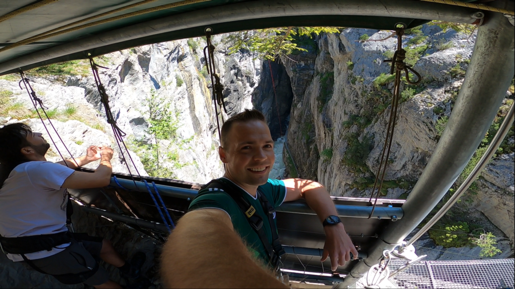 Canyon Swing, Grindelwald, Szwajcaria