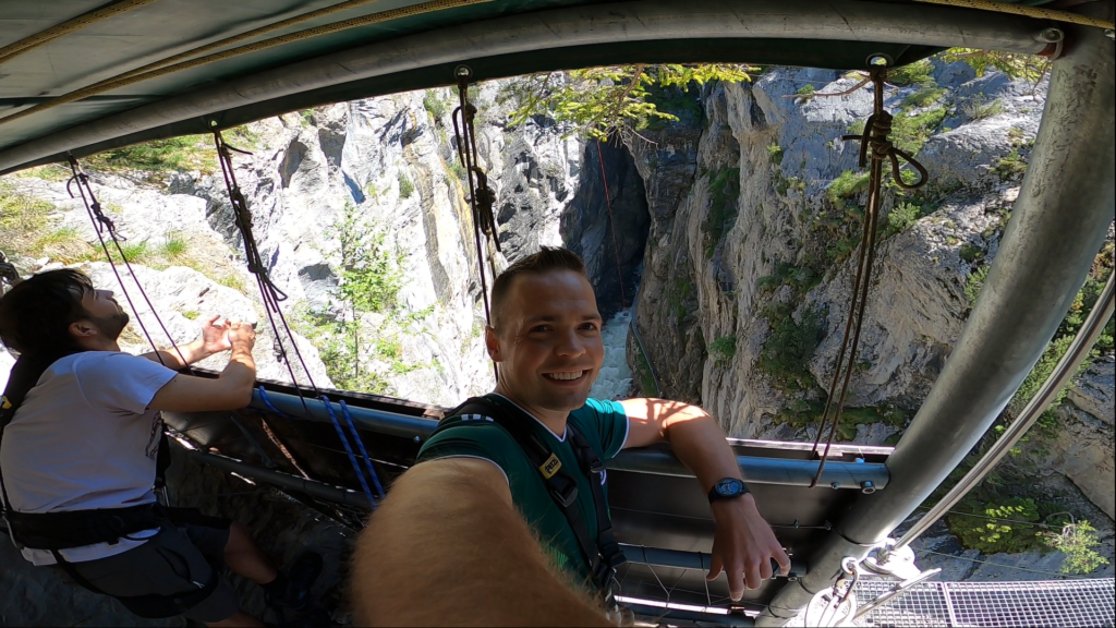 Canyon Swing, Grindelwald, Szwajcaria