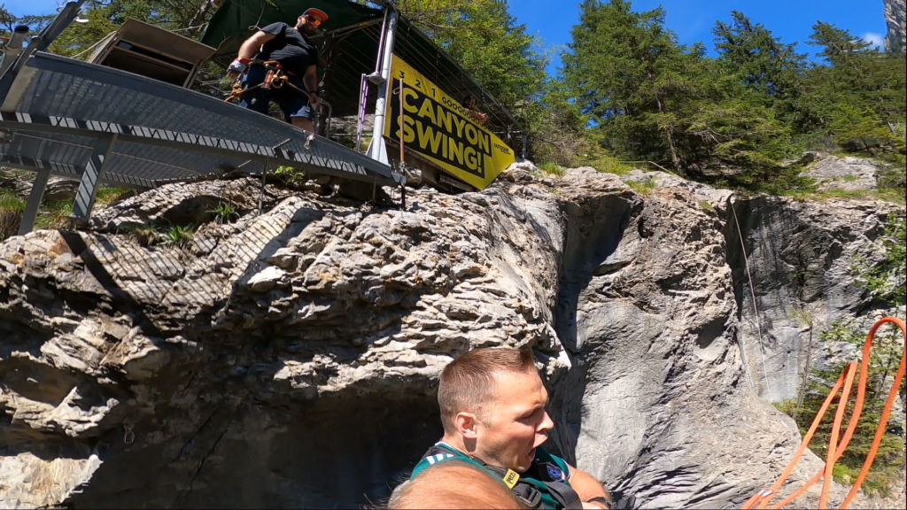 Canyon Swing, Grindelwald, Szwajcaria