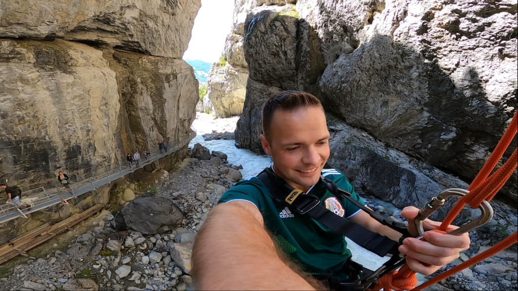 Canyon Swing, Grindelwald, Szwajcaria