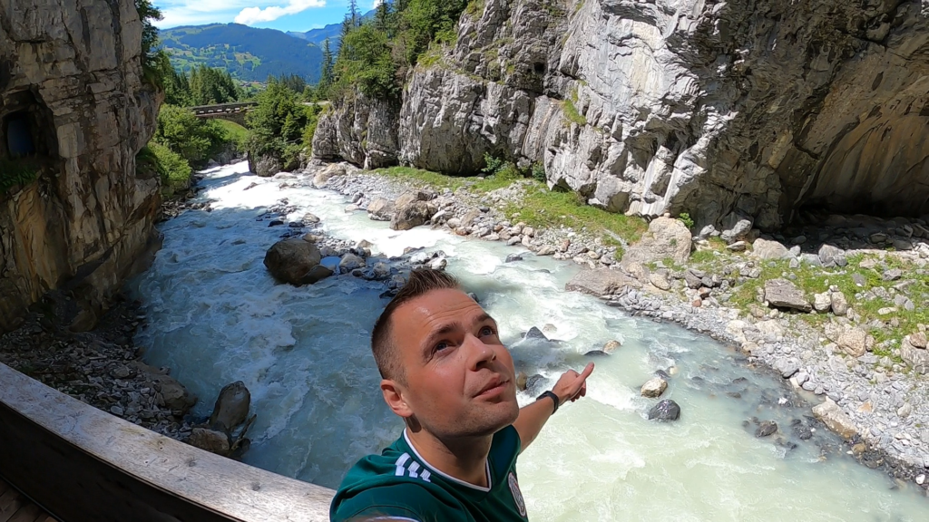 Canyon Swing, Grindelwald, Szwajcaria
