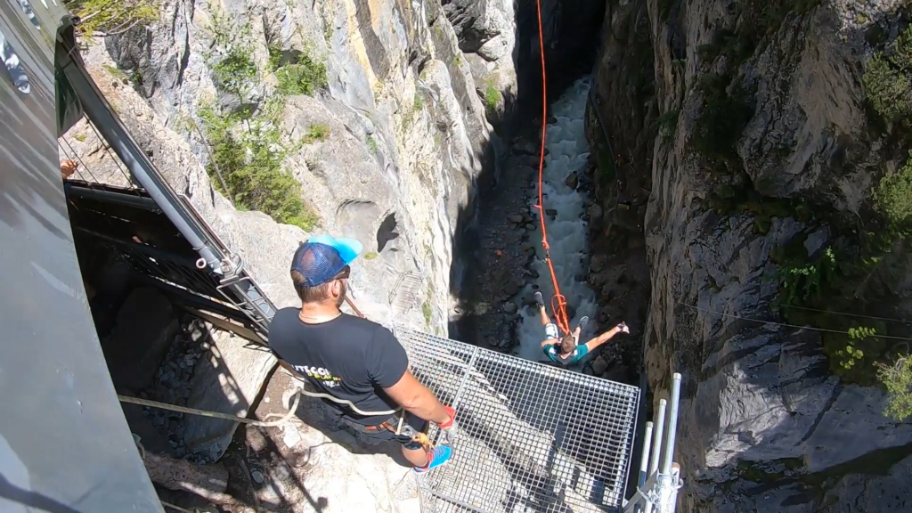 Canyon Swing, Grindelwald, Szwajcaria