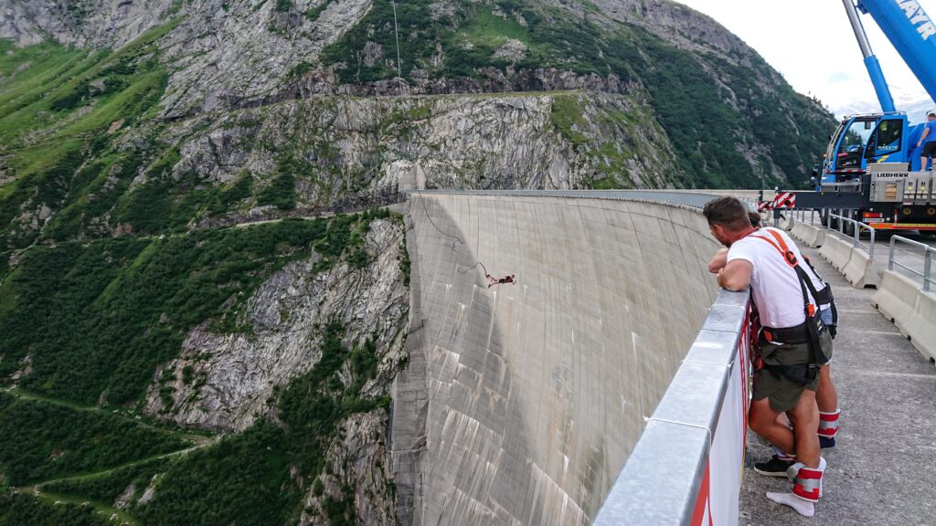 Kölnbrein - Spektakularne Bungee w Austrii