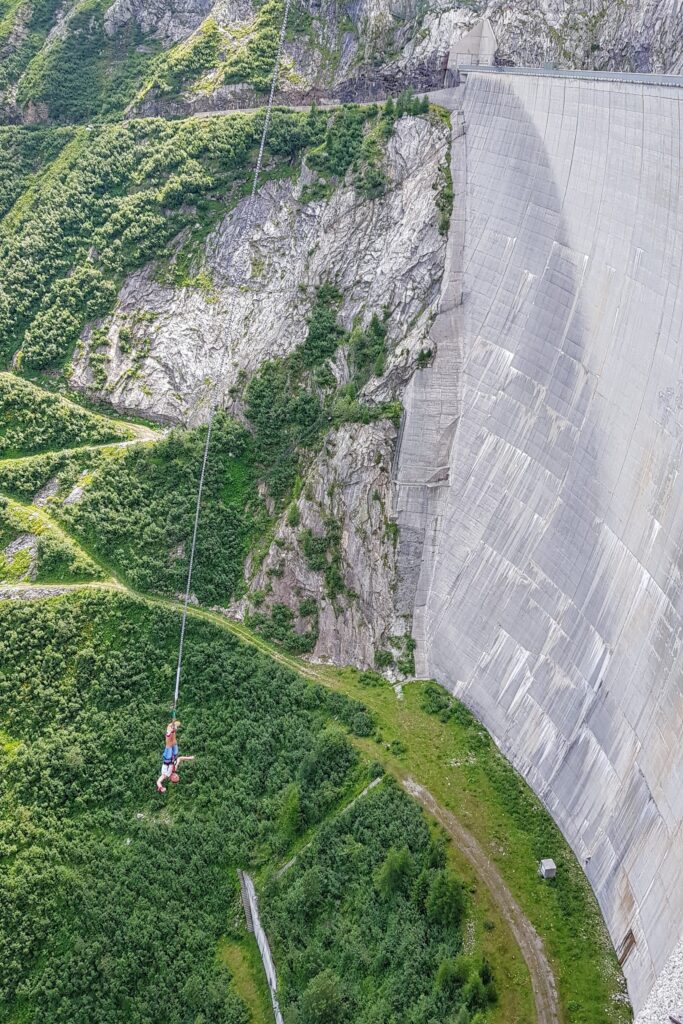 Kölnbrein - Spektakularne Bungee w Austrii