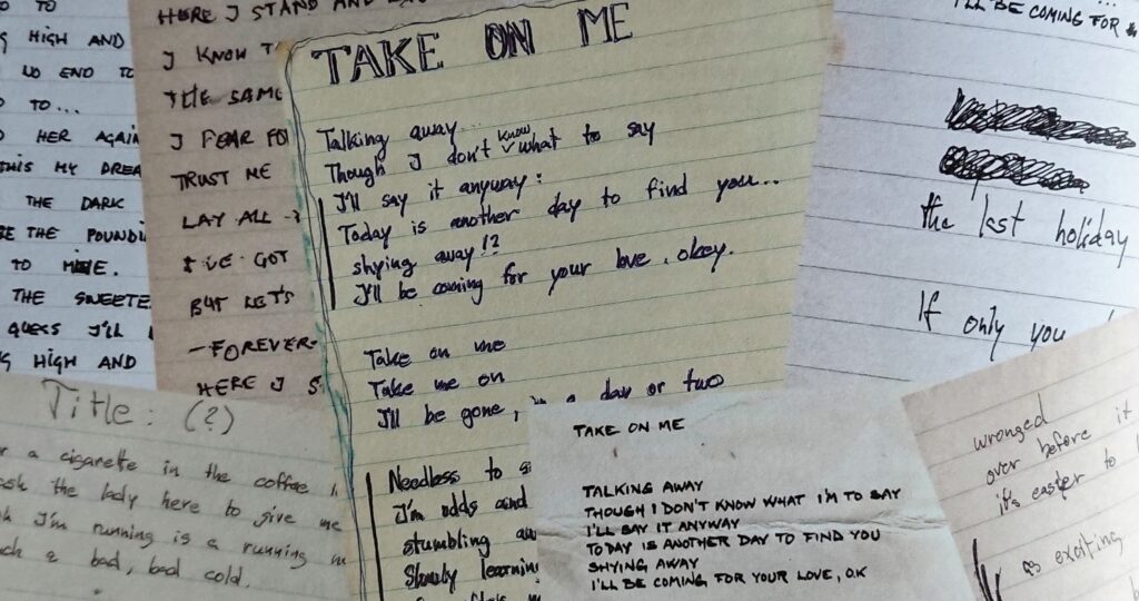 tekst piosenki take on me lyrics