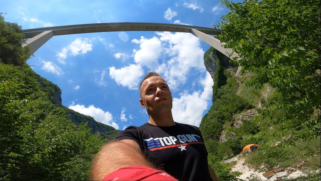 Bungee we Włoszech Ponte di Asiago in Valgadena