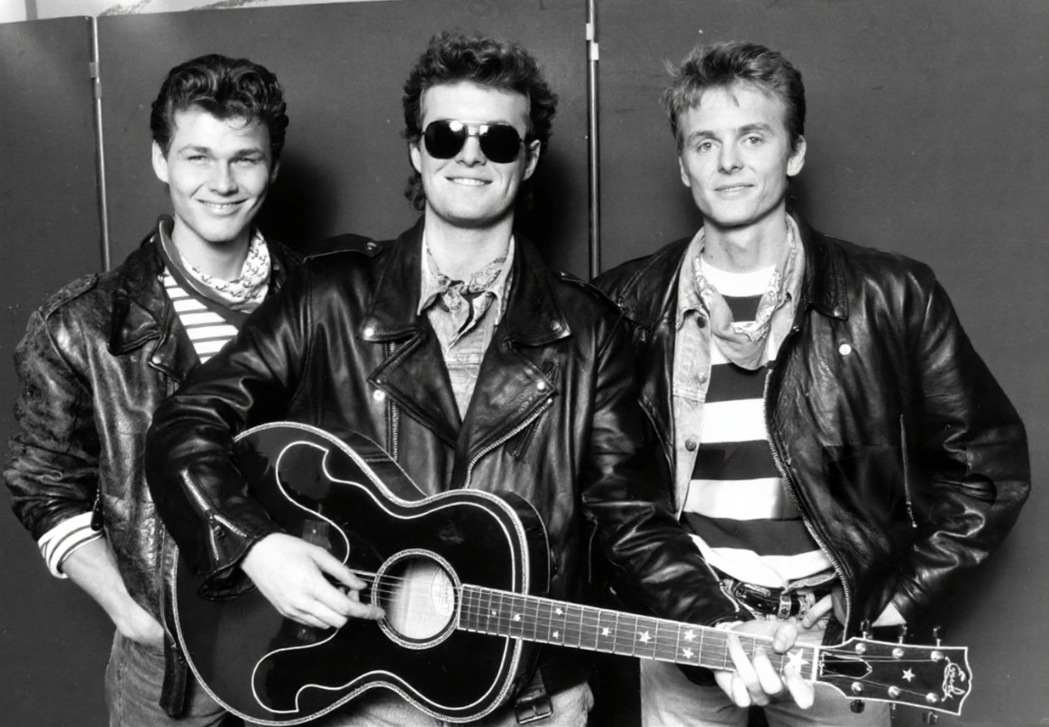 a-ha, April 13th 1988. Fotograf © Dave Hogan